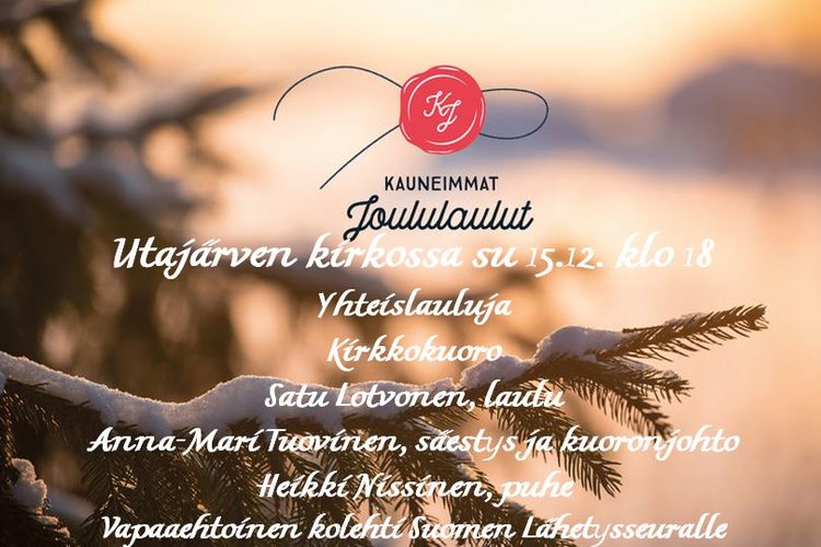 Kauneimmat joululaulut kirkossa Kauneimmat joululaulut kirkossa