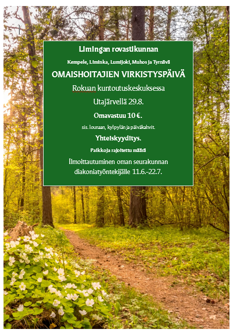 Omaishoitajien virkistyspäivä Rokualla 2026