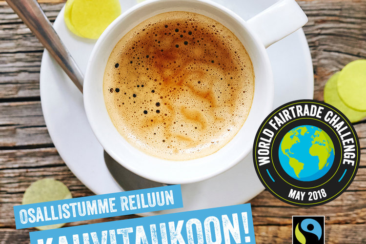 Sumppisetori reilulla kahvitauolla Sumppisetori reilulla kahvitauolla